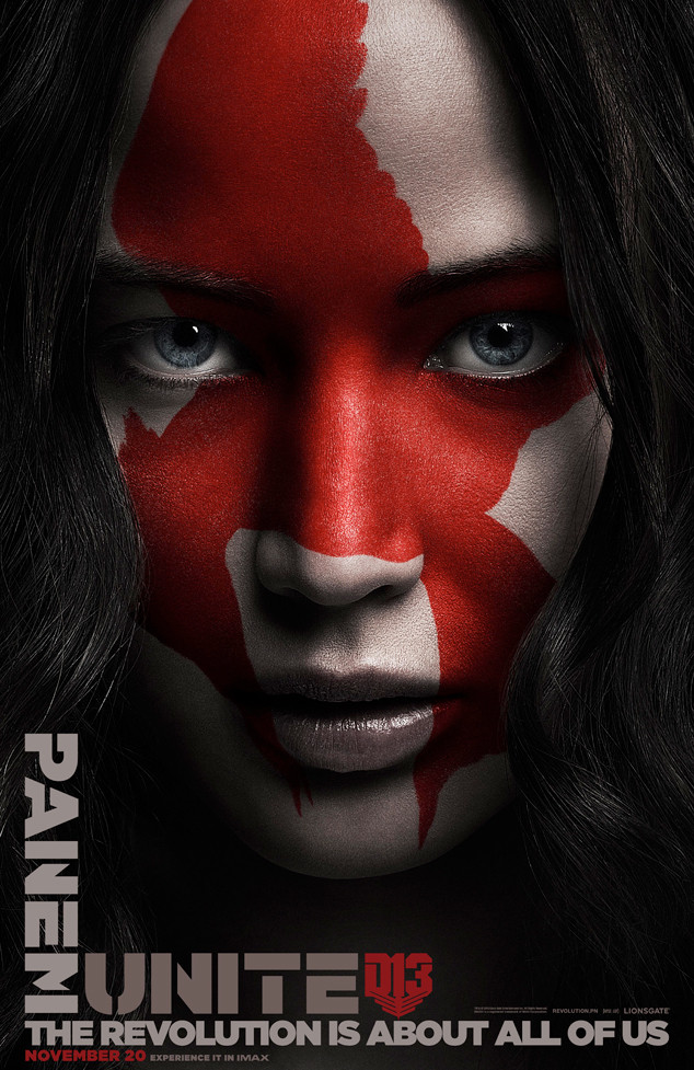 Jennifer Lawrence Is Ready for Battle in Red in New The Hunger Games
